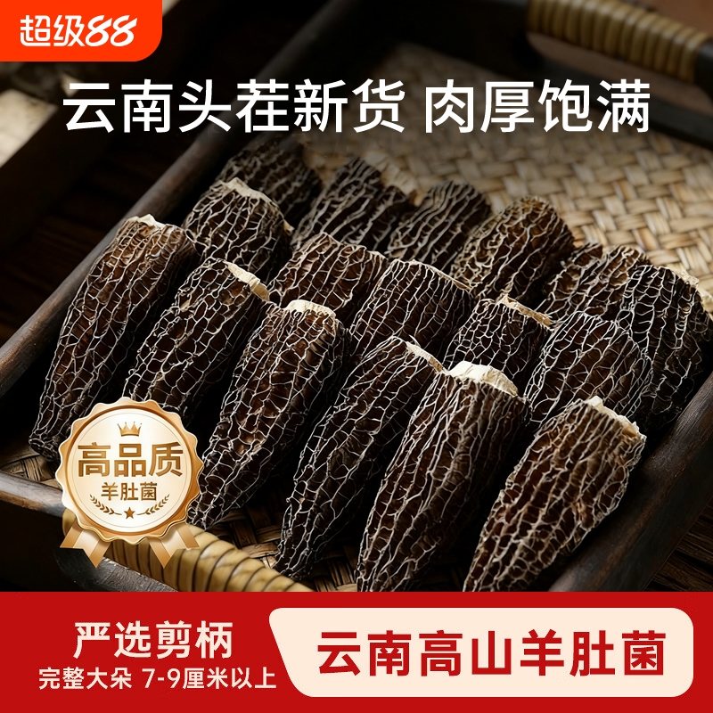 羊肚菌干货一斤正品礼盒