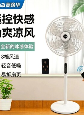 遥控落地扇定时节能家用宿舍通用