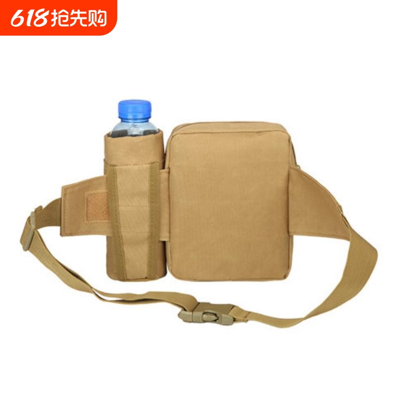 户外运动跑步腰包路亚战术水壶腰包功能防水手机包登山骑行腰包男