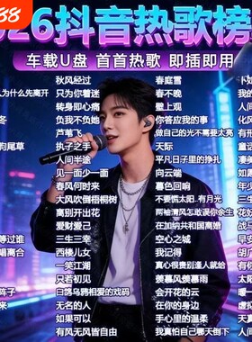 汽车载u盘歌曲2026新款柏林之声无损品质热门流行音响专用音乐u盘