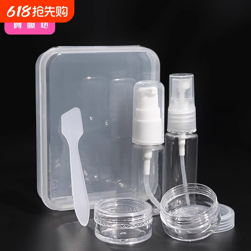 分装瓶I1PQ0-旅行便携式小喷壶可登机小样喷雾瓶按压瓶透明空瓶