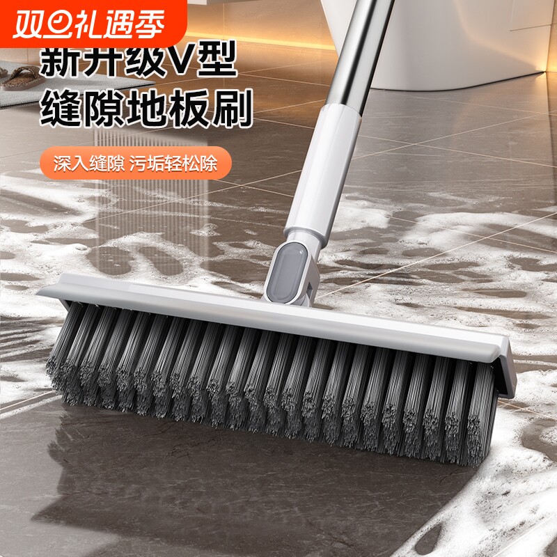 长柄加大缝隙刷刮刷一体家用