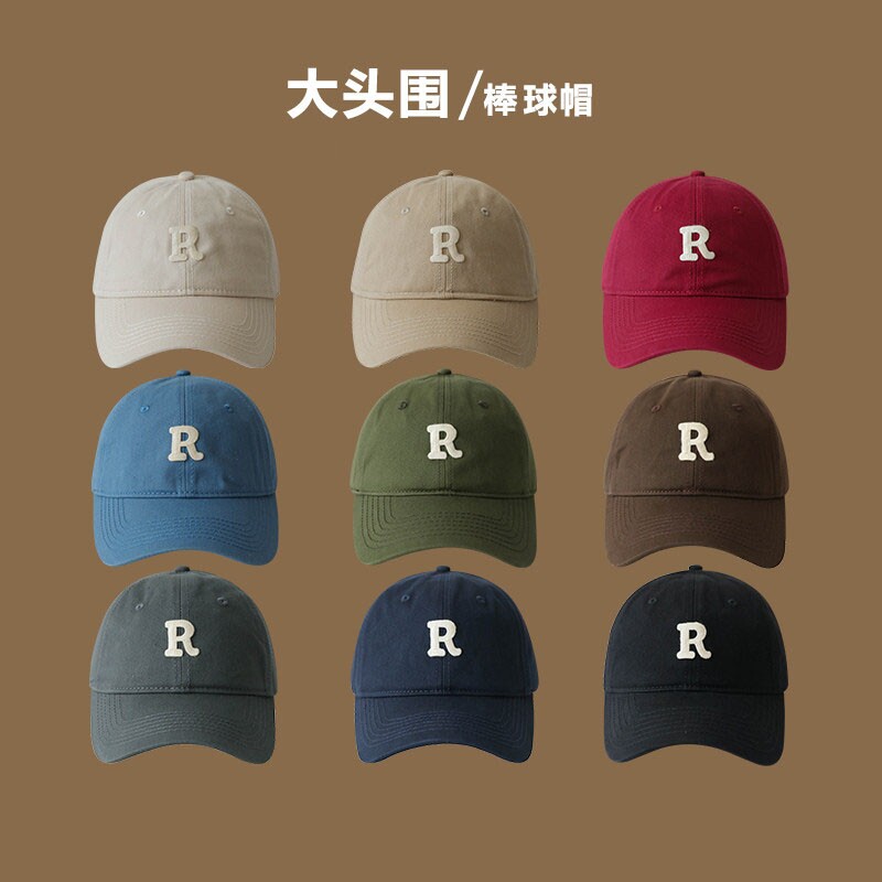 棒球帽韩版大头围显瘦显脸小百搭图片