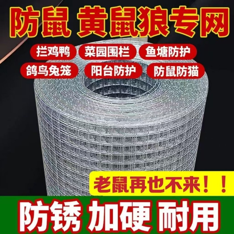 304不锈钢网防鼠养殖围栏网阳台窗台防护网方孔网笼隔离电焊网片