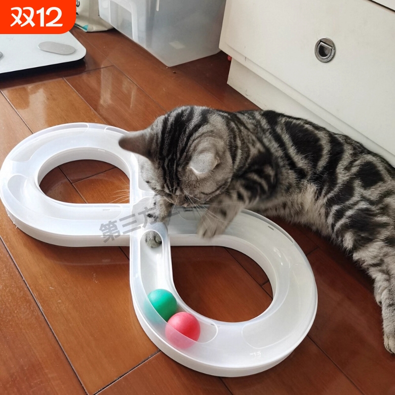 现货电动宠物玩具挂门悠悠球解闷