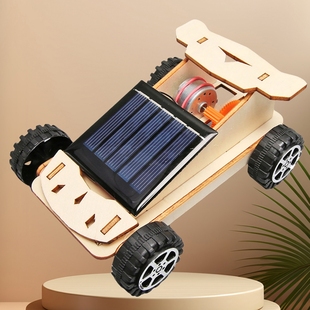 太阳能小汽车科学实验套装 手工 模型div太阳能小汽车科学实验套装