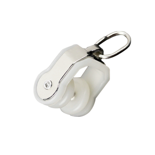 窗帘轨道滑轮挂钩老式配件滚轮床帘门帘扣环弯轨滑轨导轨轮子静音