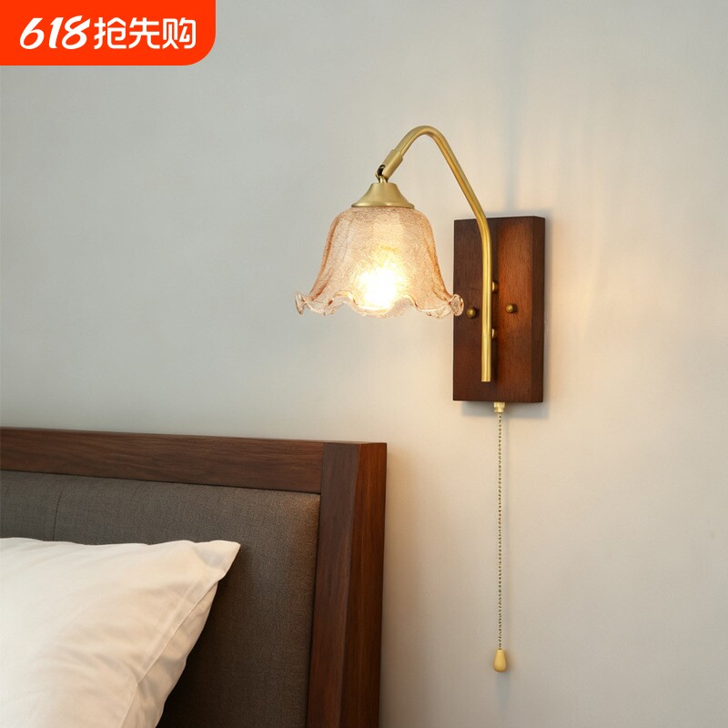 led墙壁灯美式卧室床头灯客厅楼梯壁灯阳台现代简约墙灯