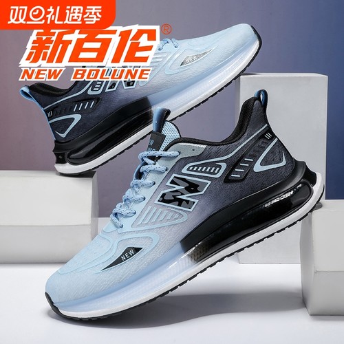 2025年冬季新款男鞋轻便透气运动鞋男百搭软底软面情侣款跑步鞋