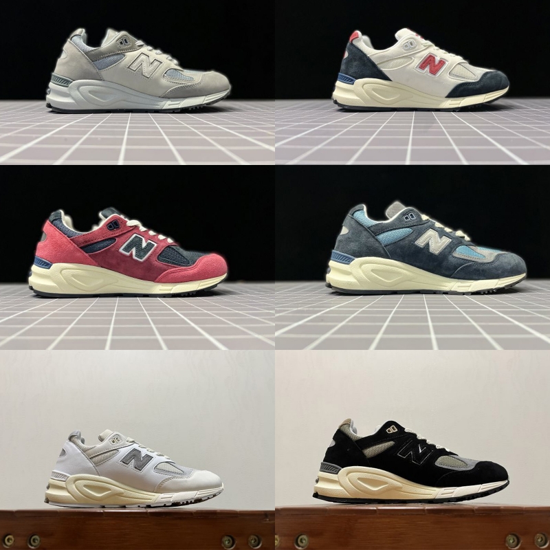 990V2增高网面透气耐磨运动鞋