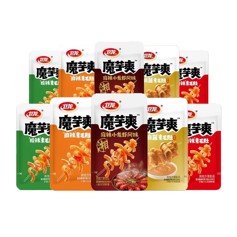 卫龙魔芋爽轻巧装10包