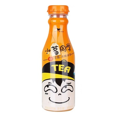 统一小茗同学480ml*5瓶冰橘绿茶饮料溜溜青柠