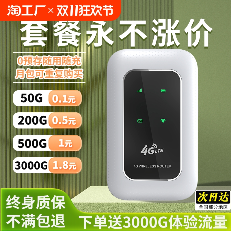 随身wifi2024新款移动无线wifi无线网络便携式免插卡wifi三网通高速无限流量车载wifi电脑网卡路由器热点
