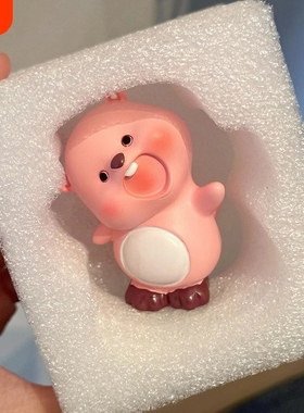 loopy盲盒日常露比海狸手办摆件