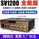 STARKLOK SV1200大功率迷你小型蓝牙hi功放机家用无损12v插卡功放