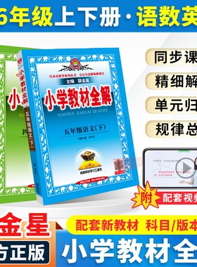 小学教材全解全学科新版薛金星