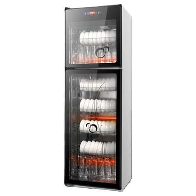 新款消毒碗柜商用双门立式大容量餐饮饭店食堂餐具碗筷家用消毒柜