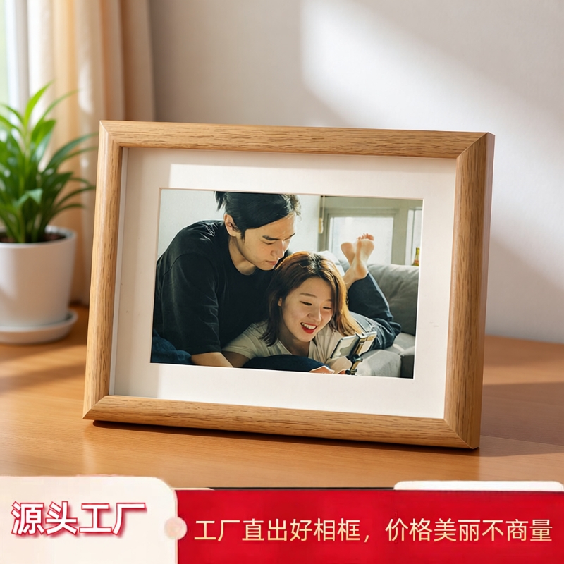 钢化玻璃-相框摆台-简约样式