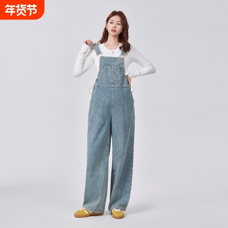 ellieluke孕妇背带裤春季新款大码阔腿裤春秋款牛仔裤子小个子,孕妇装/孕产妇用品/营养,孕妇打底裤,淘宝优惠券,粉丝福利购,淘宝优惠卷