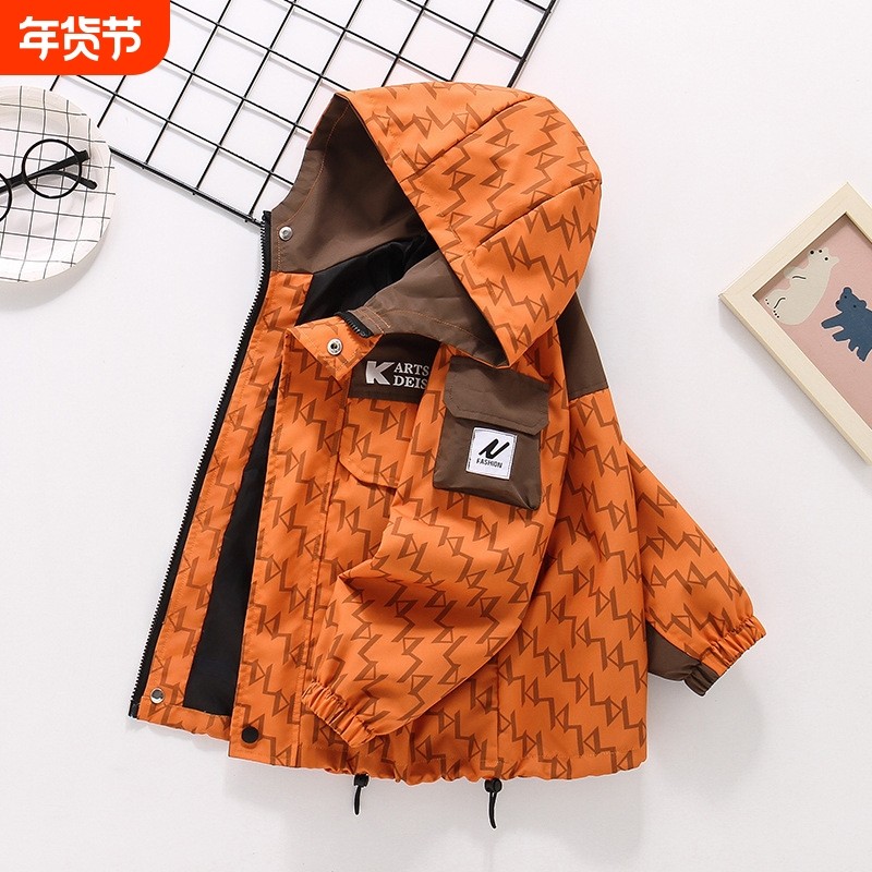 童装男童外套春季儿童冲锋衣休闲帅气春秋户外防水新休闲上衣Y132,童装/婴儿装/亲子装,儿童冲锋衣,淘宝优惠券,粉丝福利购,淘宝优惠卷