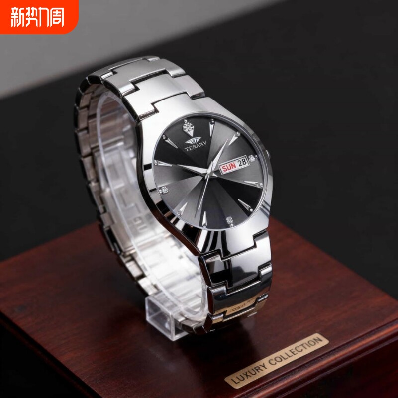 名牌男士手表正品官方旗舰瑞士非机械手表男款2024新款防水石英表