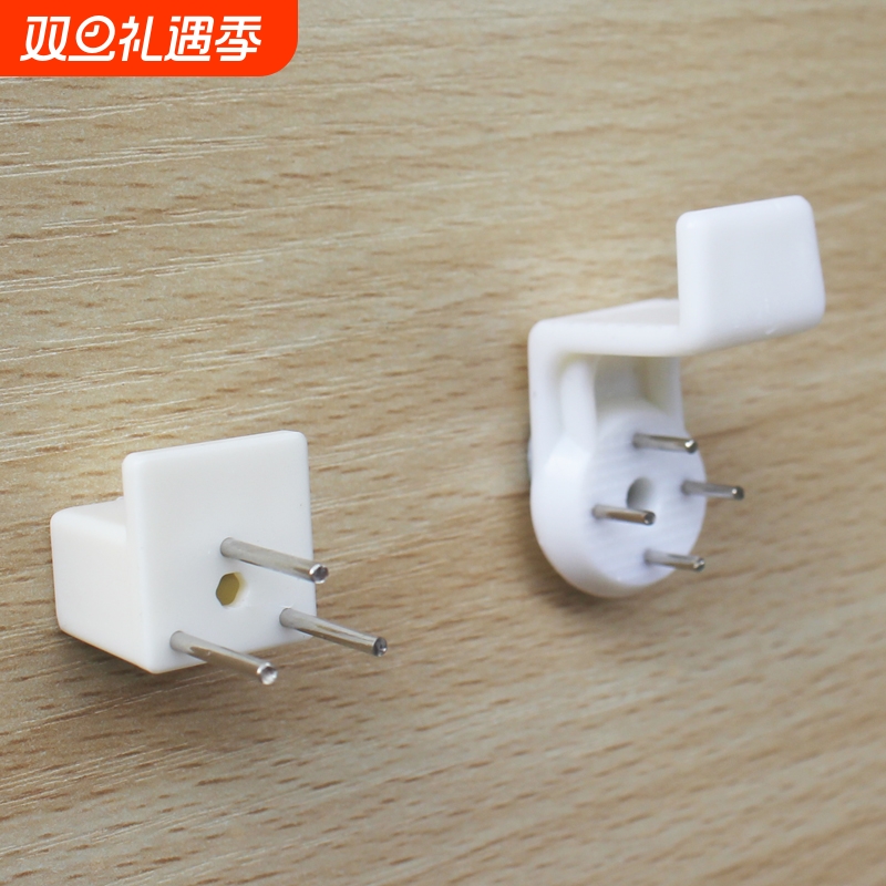 装饰画框托卡夹拖钉隐形暗挂卡槽挡板勾无痕钉免打孔不钻眼水泥墙