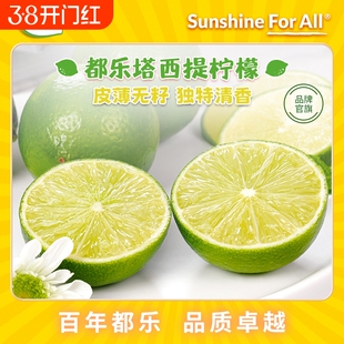 塔希提柠檬 （夏季解暑）0.5kg 8-12粒无籽青柠檬