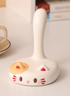 小猫平板手机支架装饰品桌面高级摆件懒人追剧闺蜜架子感小众礼物