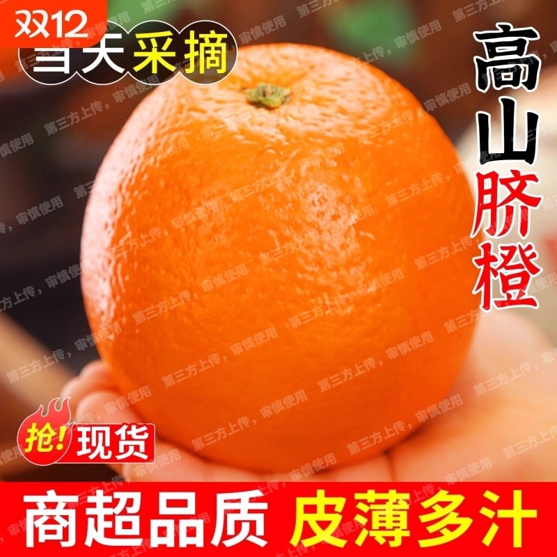 水果纯甜纽荷尔脐橙子新鲜水果赣南橙子脐橙冰糖甜橙子香甜大果