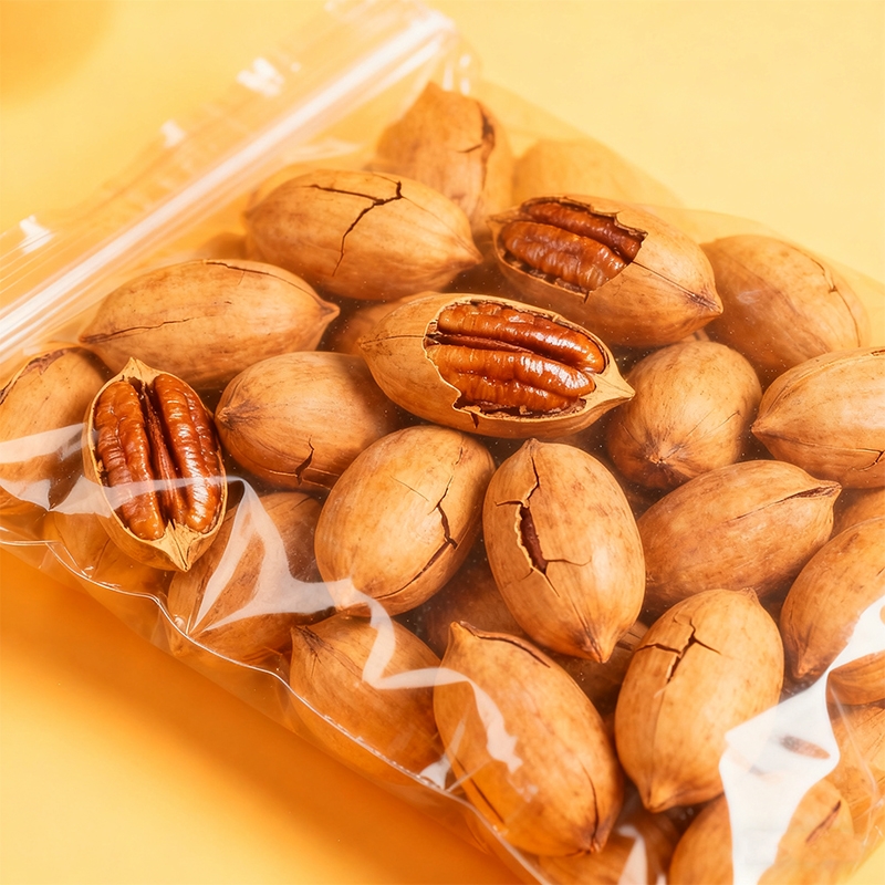 碧根果新货坚果奶油味500g长寿果干果批发核桃仁孕妇休闲零食炒货