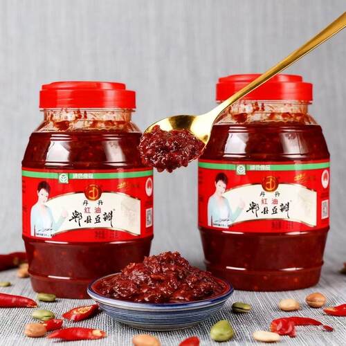 丹丹1.3KG*1瓶红油郫县豆瓣酱