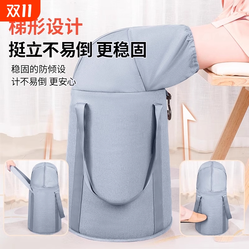 泡脚桶家用过小腿可折叠熏蒸洗脚盆养生泡脚袋加厚保温足浴恒温
