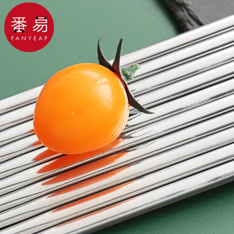 筷子/不锈钢AC1sl001-上班族单人家用酒店勺子防滑一人一筷学生便