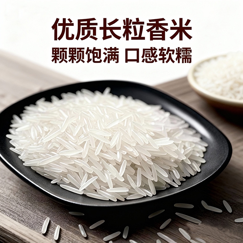 新米优质长粒香米晚稻大米煮饭软糯长粒香大米煲仔饭蛋炒饭好吃米