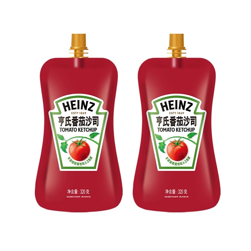 亨氏番茄沙司立袋装320g*2袋