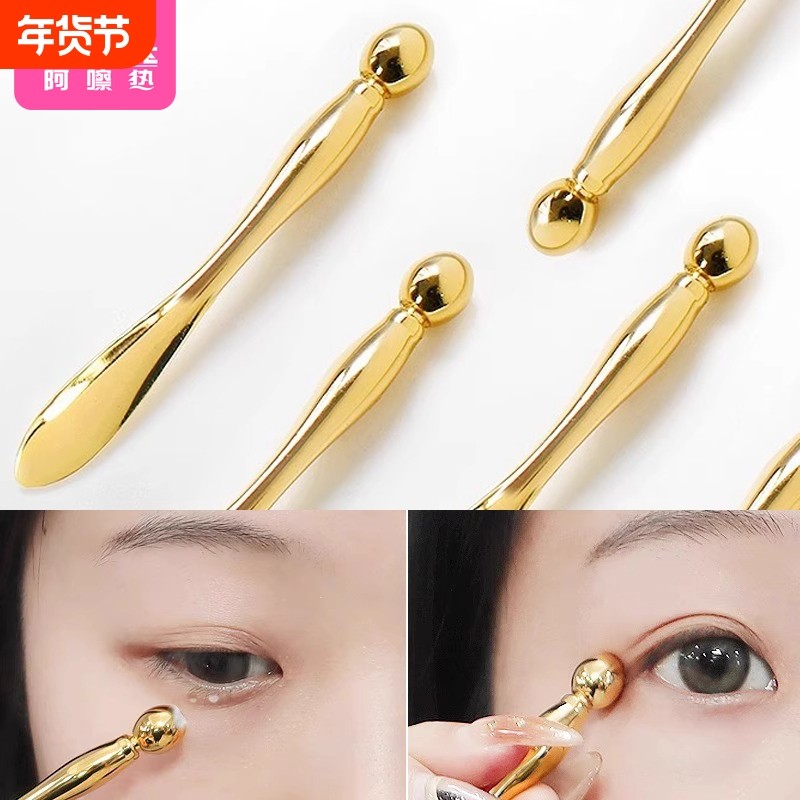 按摩棒/眼霜A1vo001-易上手导入棒眼部面膜挖勺手动滚轮按涂面霜,彩妆/香水/美妆工具,化妆/美容工具,淘宝优惠券,粉丝福利购,淘宝优惠卷