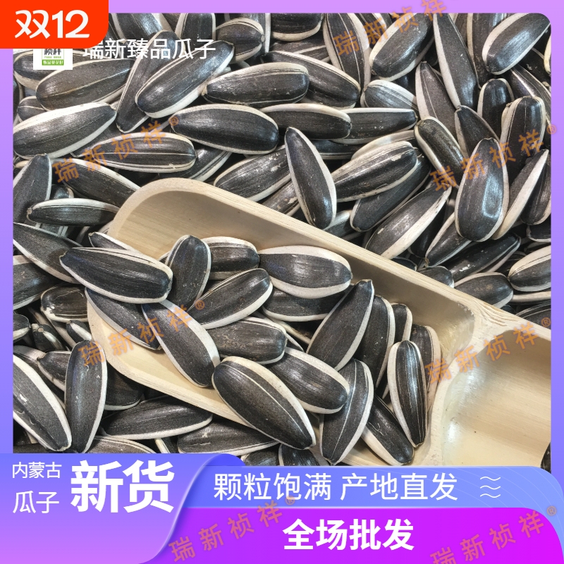 内蒙古特产363现炒原味瓜子葵花籽现货大颗粒2025年零食葵花瓜子