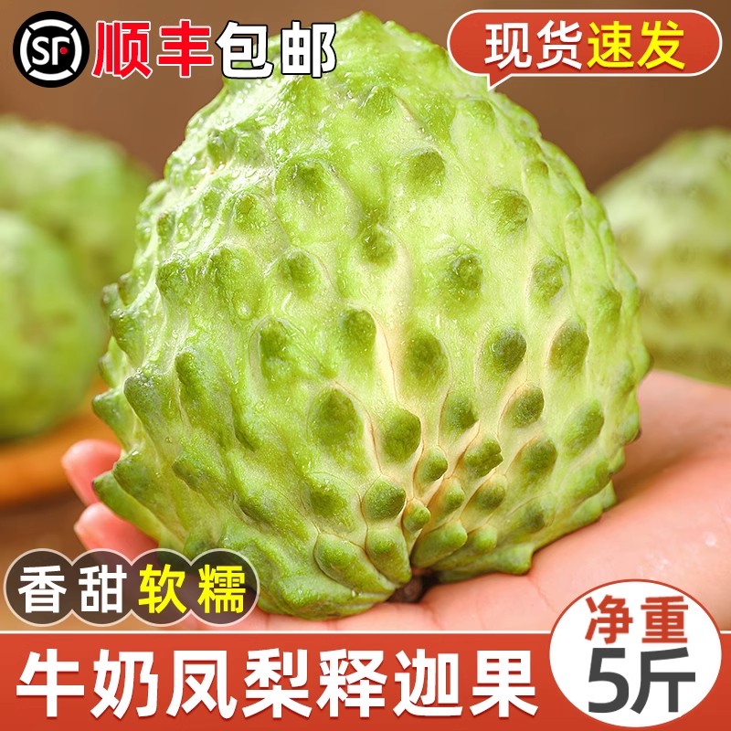 顺丰【凤梨释迦果】冰淇淋口感