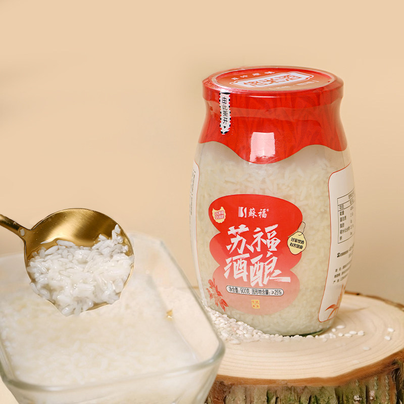 苏福佬米酒900g瓶装醪糟酒酿月子甜品传统家乡酒正宗孕妇营养甜酒,酒类,米酒,淘宝优惠券,粉丝福利购,淘宝优惠卷