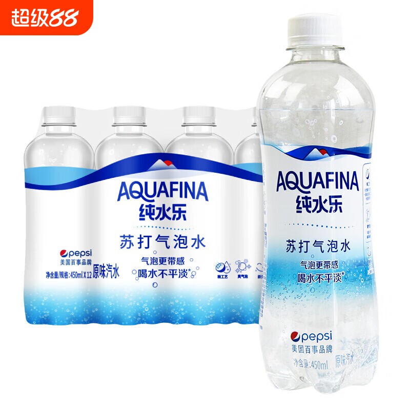 ���¿��ִ�ˮ���մ�����ˮԭζ��������450ml*12ƿ0֬0��������