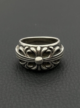 ODEK高级感复古守护者戒指中号欧美小众嘻哈指环霸气朋克经典款