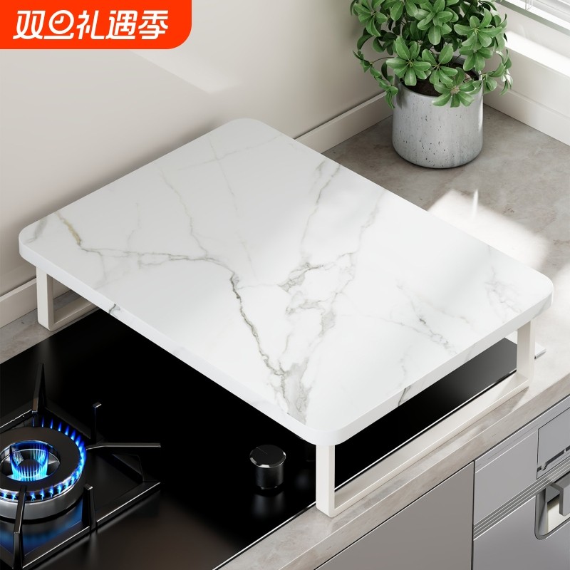 电磁炉支架厨房置物架燃气灶盖板罩煤气灶台锅架多功能储物架台面