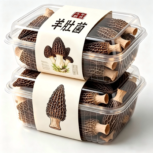 羊肚菌干货500g6-9cm特产特级非野生云南菇菌汤包旗舰店炖汤火锅