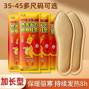 垫女暖脚贴免充电自加热冬可行走男暖足贴暖脚底热垫家用 自发热鞋