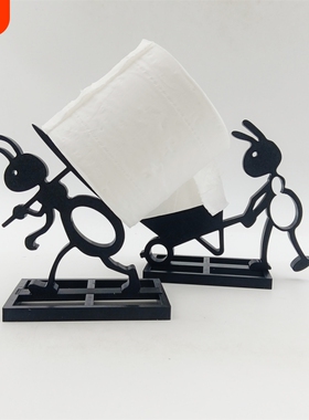 3d打印Ant paper roll holder蚂蚁卷纸架浴室卷纸摆件爆款卷纸器