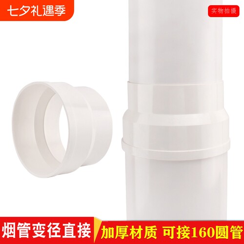 UPVC排水管180落水管下水管pvc管排烟塑料管烟管排烟管管道烟道
