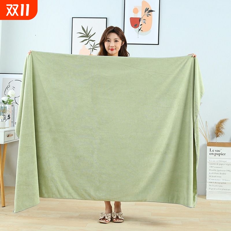 浴巾超大美容院专用大毛巾酒店洗浴比纯棉吸水不掉毛柔软按摩宾馆