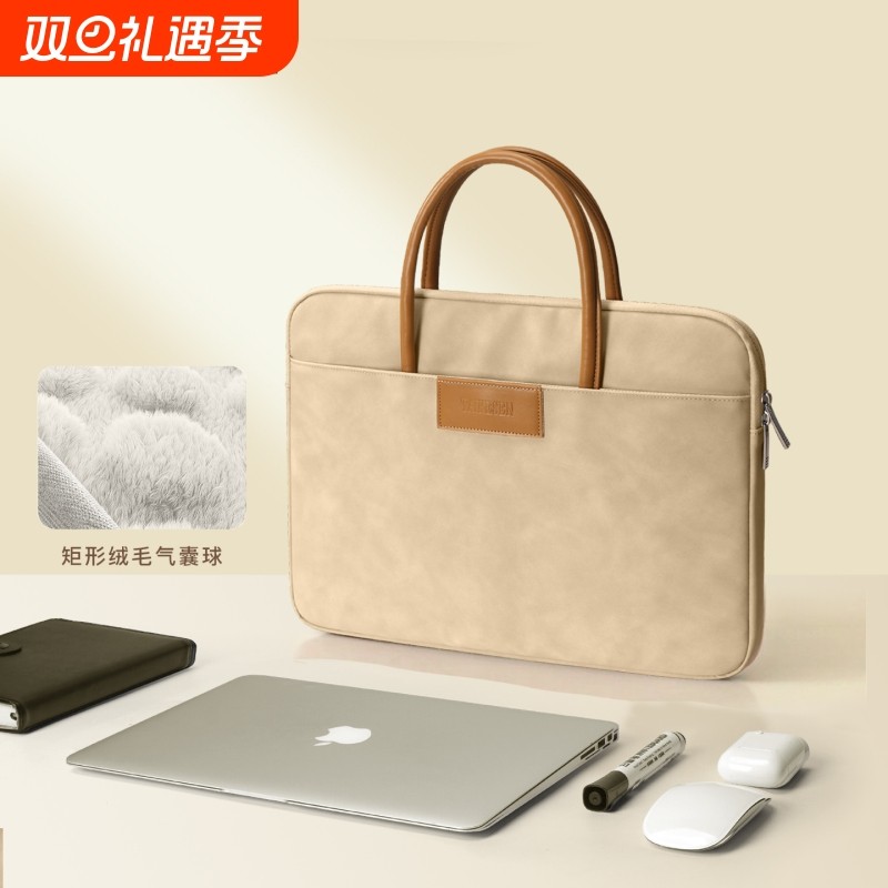 TAIKESEN 高档商务手提电脑包14寸女适用苹果笔记本macbook air15Pro13手提包华为16英寸联想Air15.6公文包男