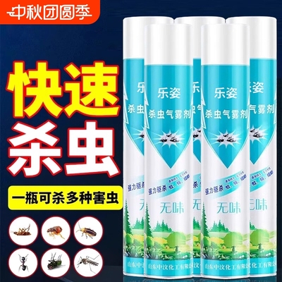 杀虫剂气雾剂家用室内灭蟑螂药驱蚊子苍蝇非无毒喷雾蜘蛛强力强效