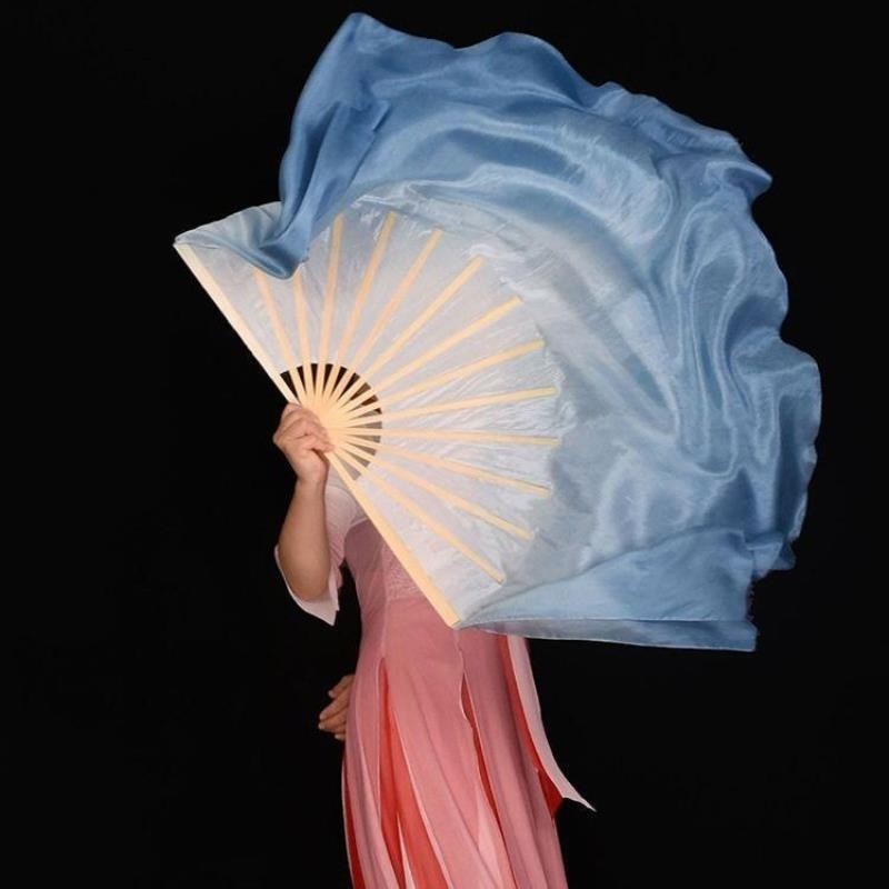 舞蹈扇子歌扇配饰萦风书灰蓝广场跳舞古典舞胶州秧歌长绸开场舞,运动/瑜伽/健身/球迷用品,更多舞蹈配饰,淘宝优惠券,粉丝福利购,淘宝优惠卷